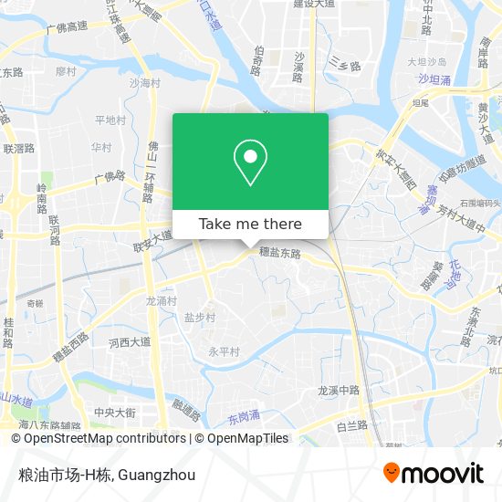 粮油市场-H栋 map