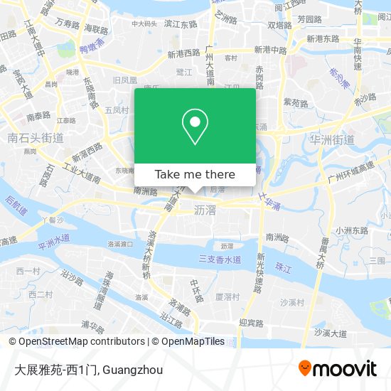 大展雅苑-西1门 map