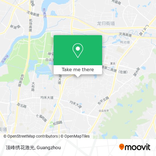 顶峰绣花激光 map