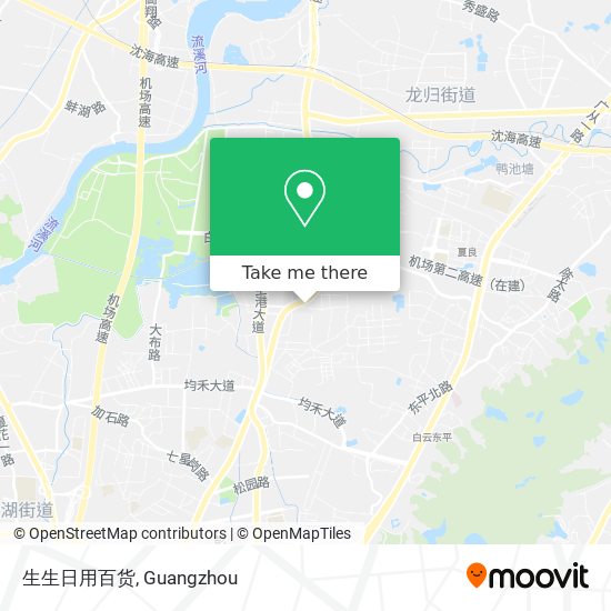 生生日用百货 map