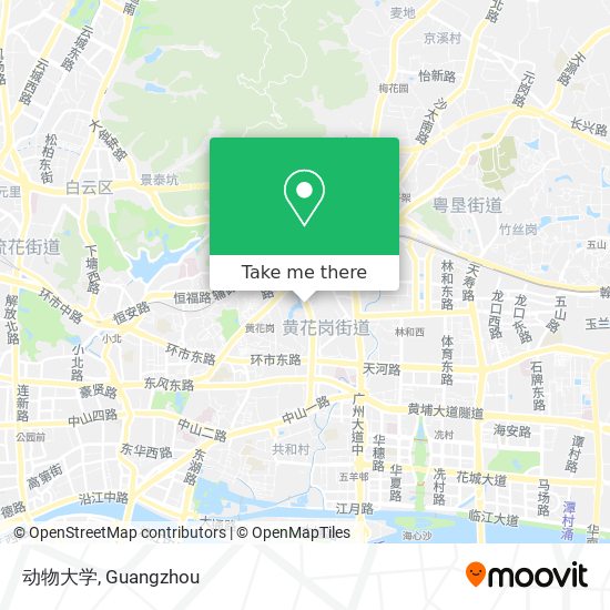 动物大学 map