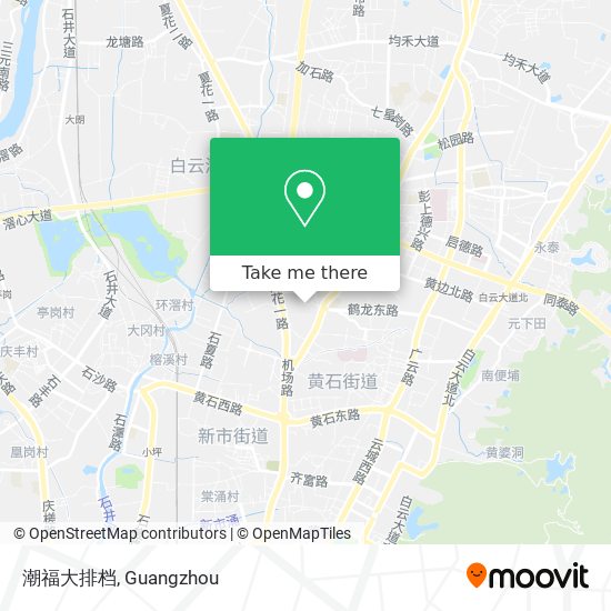 潮福大排档 map