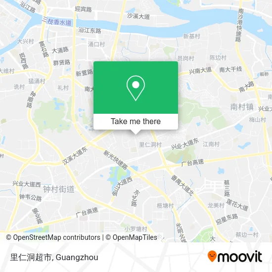 里仁洞超市 map