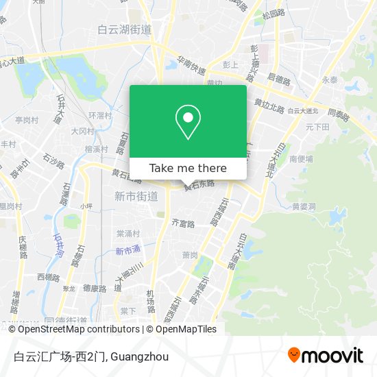 白云汇广场-西2门 map