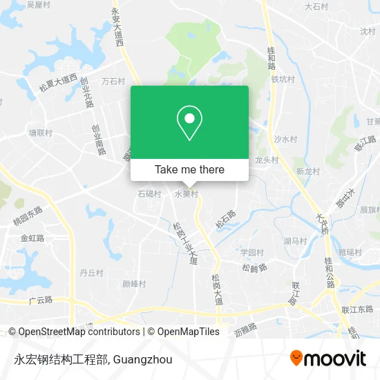 永宏钢结构工程部 map