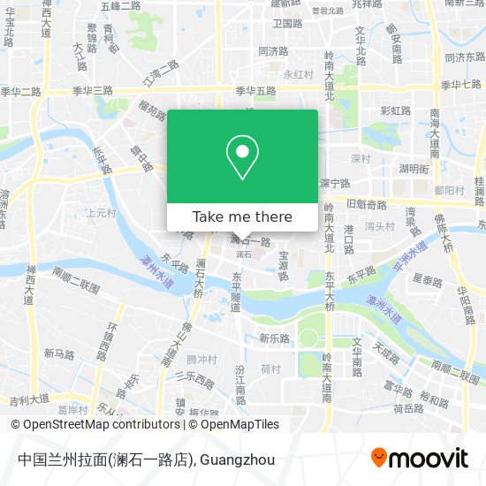 中国兰州拉面(澜石一路店) map
