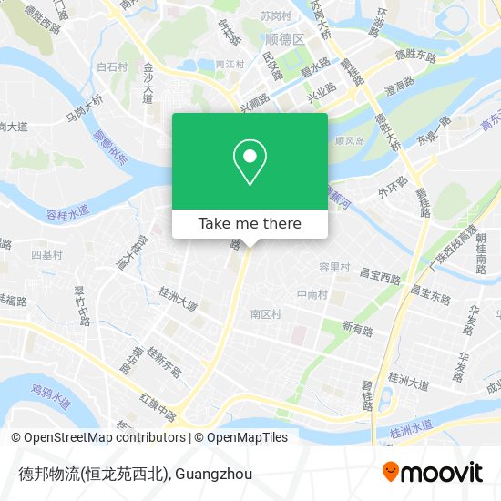 德邦物流(恒龙苑西北) map