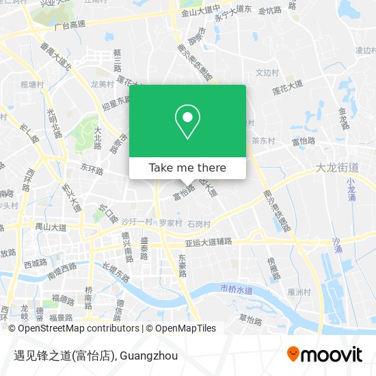 遇见锋之道(富怡店) map