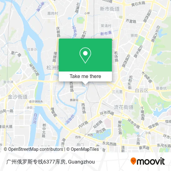 广州俄罗斯专线6377库房 map