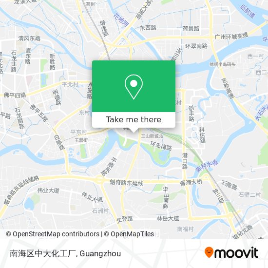 南海区中大化工厂 map