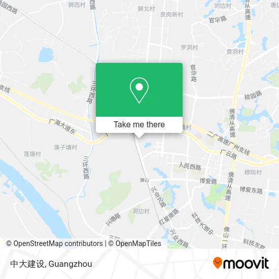 中大建设 map