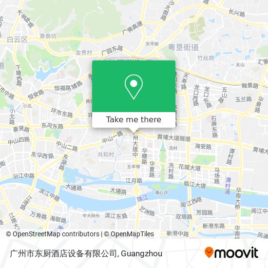 广州市东厨酒店设备有限公司 map