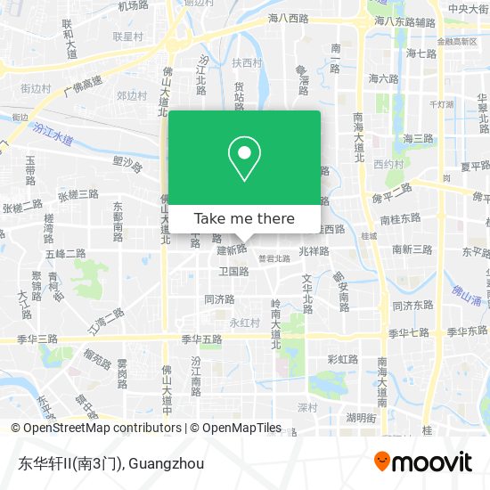 东华轩II(南3门) map