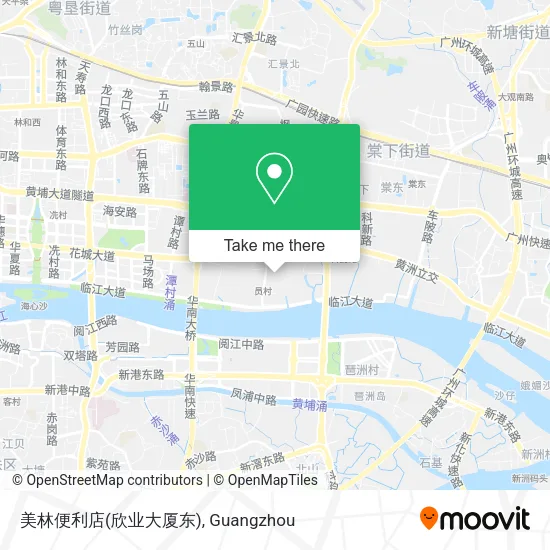 美林便利店(欣业大厦东) map