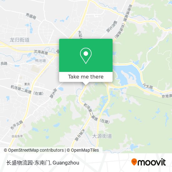 长盛物流园-东南门 map