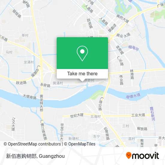 新佰惠购销部 map