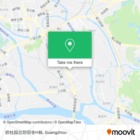 碧桂园总部宿舍H栋 map