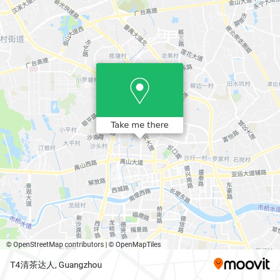 T4清茶达人 map
