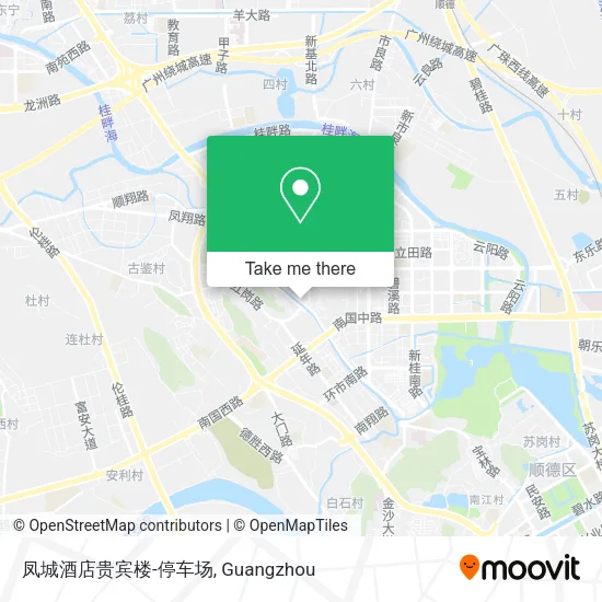 凤城酒店贵宾楼-停车场 map