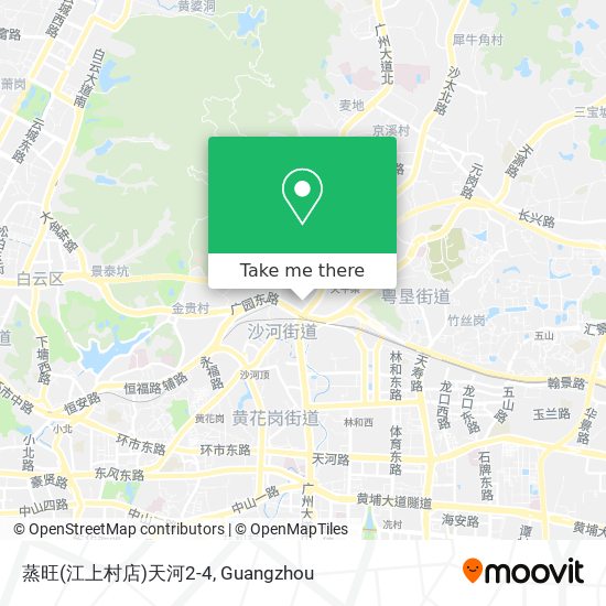 蒸旺(江上村店)天河2-4 map