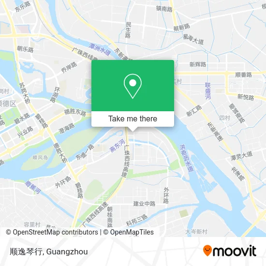 顺逸琴行 map