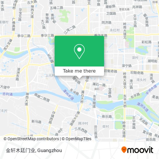 金轩木廷门业 map