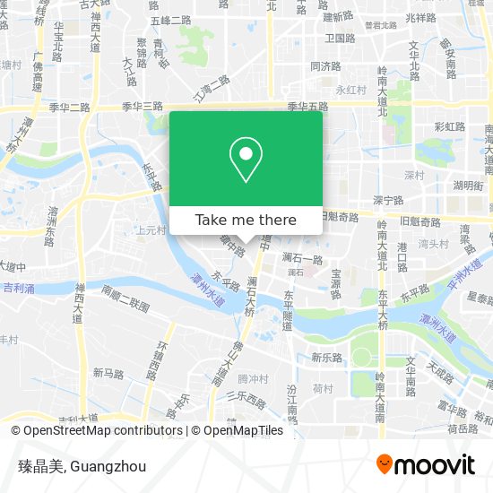 臻晶美 map