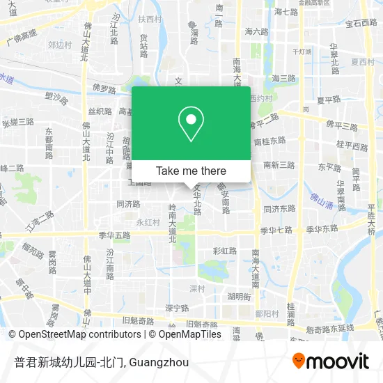 普君新城幼儿园-北门 map