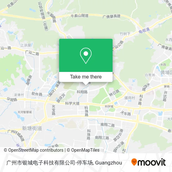 广州市银城电子科技有限公司-停车场 map