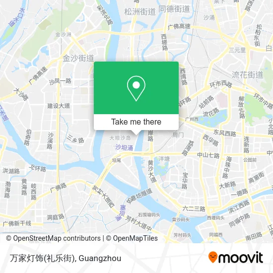 万家灯饰(礼乐街) map