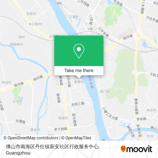 佛山市南海区丹灶镇新安社区行政服务中心 map