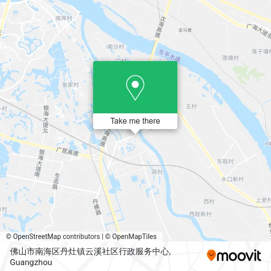 佛山市南海区丹灶镇云溪社区行政服务中心 map