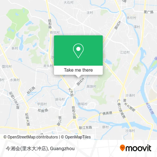 今湘会(里水大冲店) map