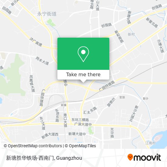新塘胜华铁场-西南门 map