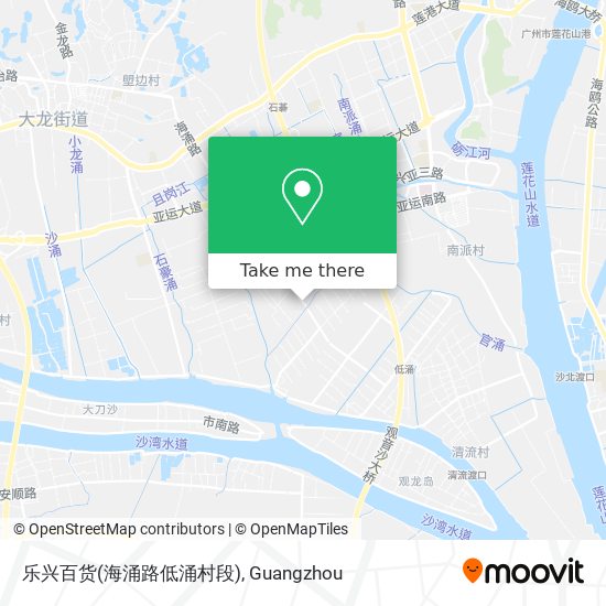 乐兴百货(海涌路低涌村段) map