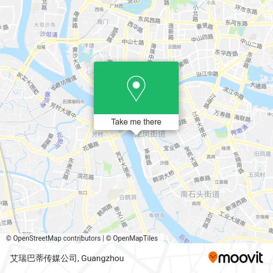 艾瑞巴蒂传媒公司 map