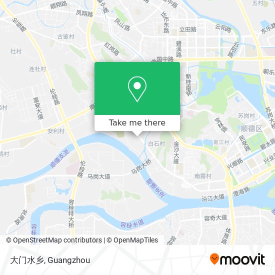 大门水乡 map