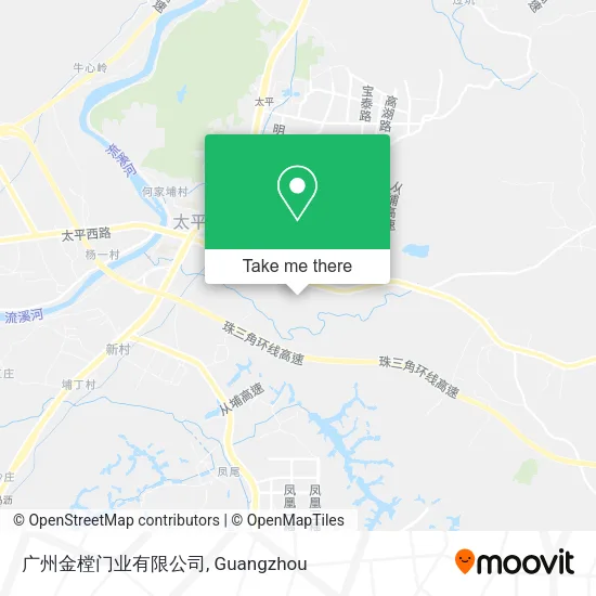 广州金樘门业有限公司 map