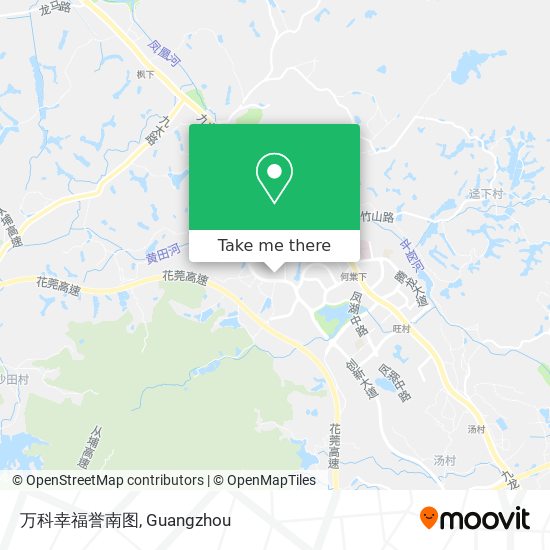 万科幸福誉南图 map