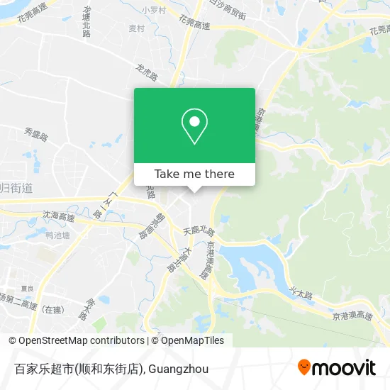 百家乐超市(顺和东街店) map