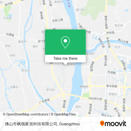 佛山市枫领家居科技有限公司 map