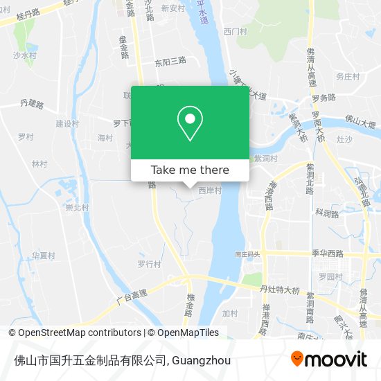 佛山市国升五金制品有限公司 map