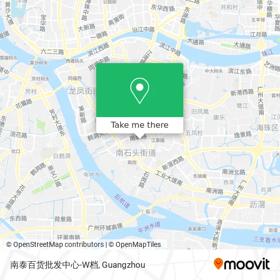 南泰百货批发中心-W档 map