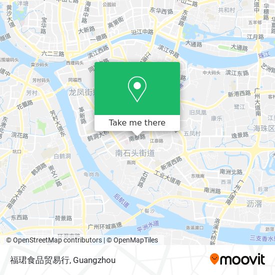 福珺食品贸易行 map
