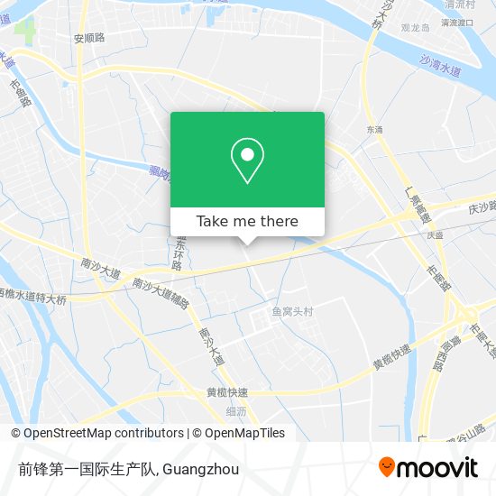 前锋第一国际生产队 map