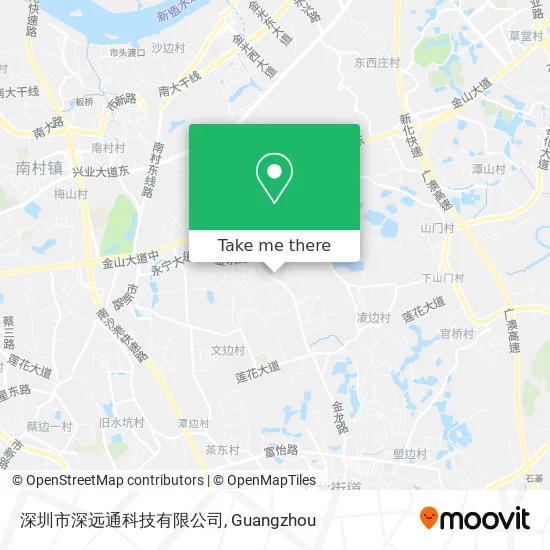 深圳市深远通科技有限公司 map
