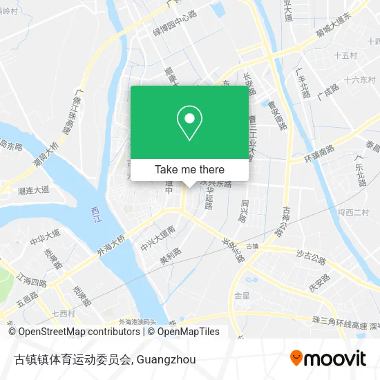 古镇镇体育运动委员会 map