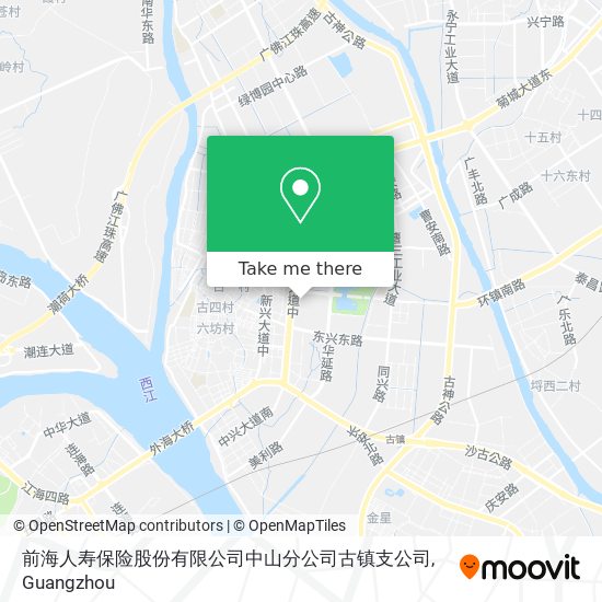 前海人寿保险股份有限公司中山分公司古镇支公司 map