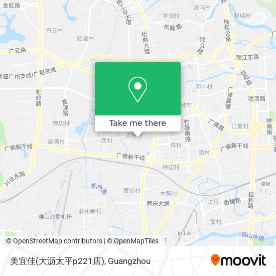 美宜佳(大沥太平p221店) map