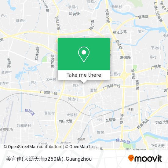 美宜佳(大沥天海p250店) map